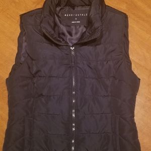 Aeropostale Womens Small Sleeveless Puff Vest